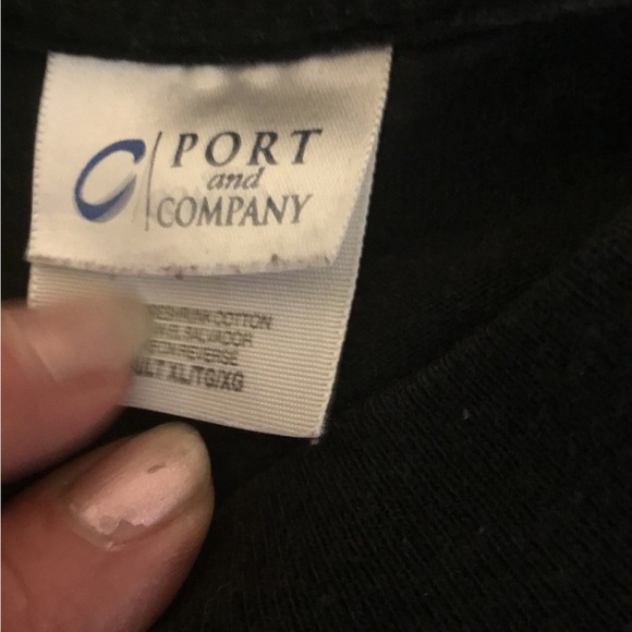 C Port & Company Guns & Roses Black Tee- XL - Picture 7 of 10